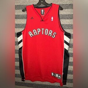Vintage Early 2000’s Adidas Toronto Raptors NBA Stitched Swingman Jersey XL EUC